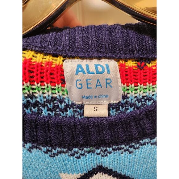 Aldi Gear Holiday Unisex Size S Ugly Christmas Sweater Winter Collection Festive - Picture 3 of 7